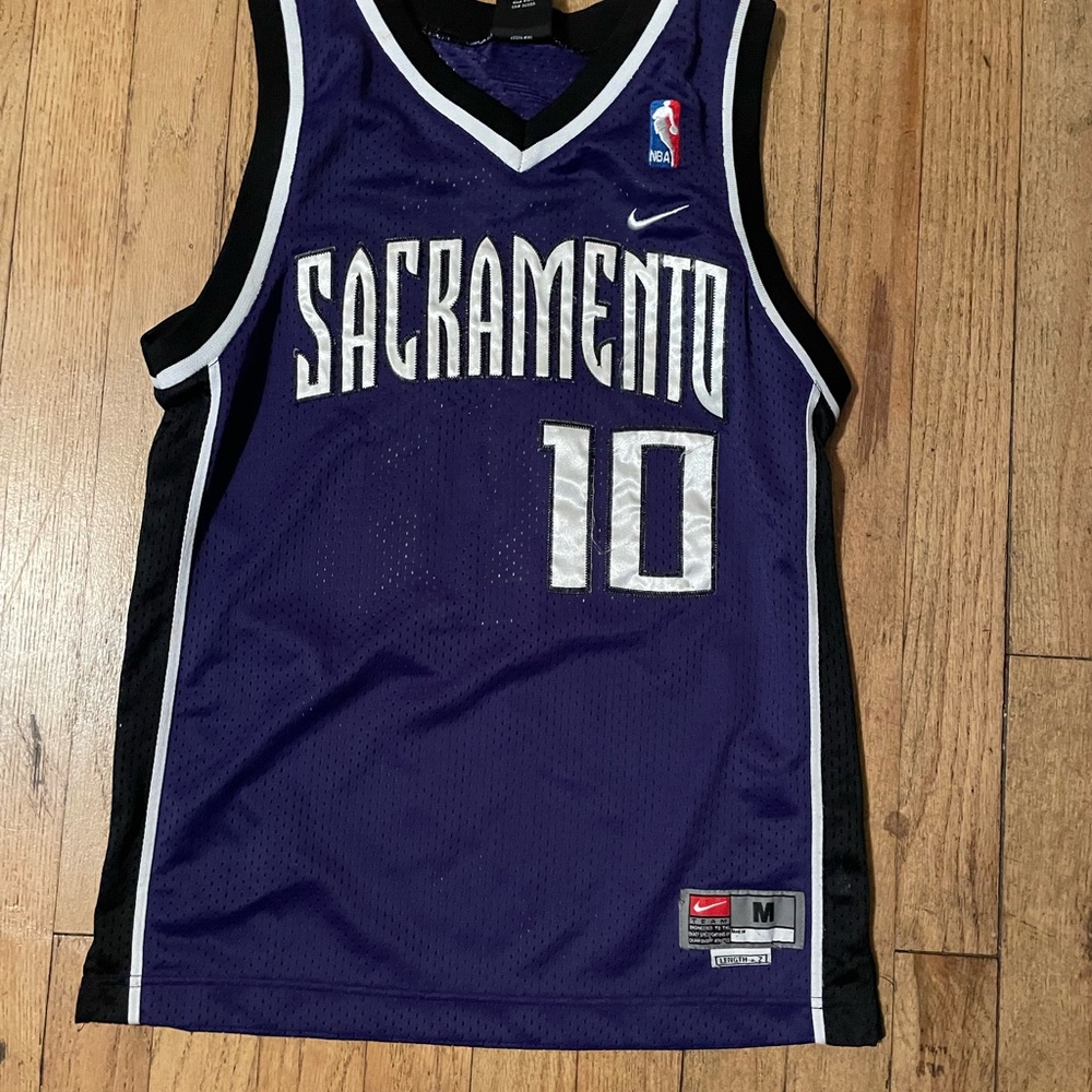 Nike Sacramento Basketball Jersey - Purple and White